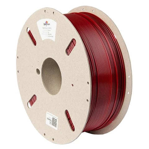 ⁨Spectrum 3D filament, r-PETG, 1,75mm, 1000g, 80593, carmine red⁩ w sklepie Wasserman.eu