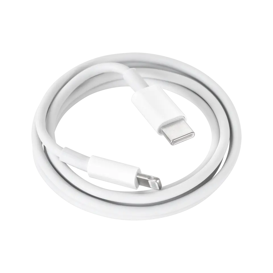 ⁨USB Type-C - Lightning REBEL cable 100 cm white⁩ at Wasserman.eu