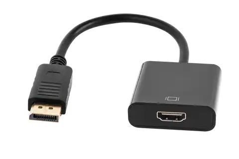⁨Złącze adapter wtyk DISPLAYPORT - gniazdo HDMI⁩ w sklepie Wasserman.eu