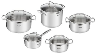 Tefal Duetto+ G719SA74 pan set 10 pc(s) at Wasserman.eu