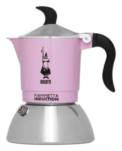 ⁨Bialetti 6585 Moka pot 0.09 L Black, Pink, Silver⁩ at Wasserman.eu