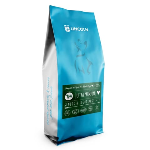 ⁨LINCOLN Ultra premium Senior  Beef with rice - dry dog food - 12kg⁩ at Wasserman.eu