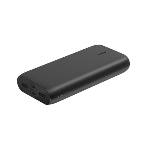 ⁨Powerbank Belkin BoostCharge 32W PD PPS 4-Port Power Bank 26K 2xUSB-A + 2xUSB-C 26000mAh 32W Black⁩ w sklepie Wasserman.eu