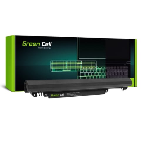 ⁨GREEN CELL BATERIA LE123 L15C3A03 L15L3A03 L15S3A02 DO LENOVO IDEAPAD 110-14IBR 110-15ACL 110-15AST 110-15IBR 2200MAH 10.8V⁩ w sklepie Wasserman.eu