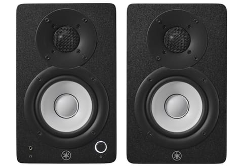 ⁨Yamaha HS4 Black - Aktywne dwudrożne monitory bliskiego pola, para⁩ w sklepie Wasserman.eu