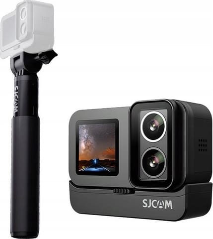 ⁨SJCAM SJ20 sports camera + auto-charge holder Black⁩ at Wasserman.eu