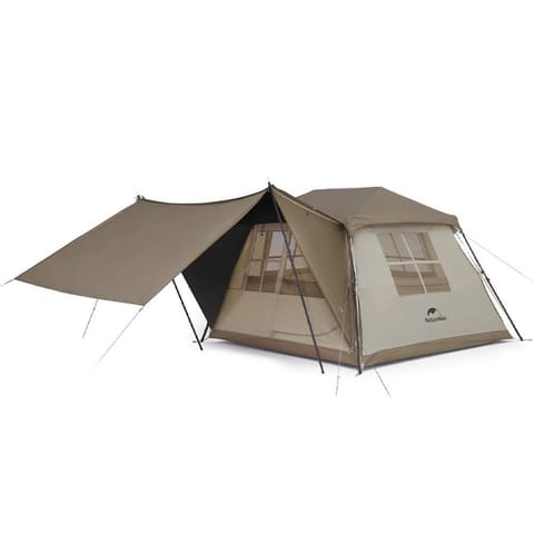 ⁨Village 5.0 2nd generation tent cnk2300zp022-brown NATUREHIKE⁩ at Wasserman.eu