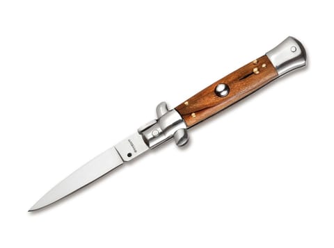 Magnum Sicilian Needle Olive Wood Knife at Wasserman.eu