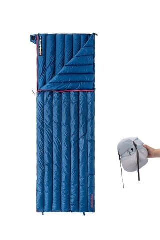 ⁨Sleeping bag cwm400 envelope upgrade NH18Y011-R-NAVY blue NATUREHIKE⁩ at Wasserman.eu