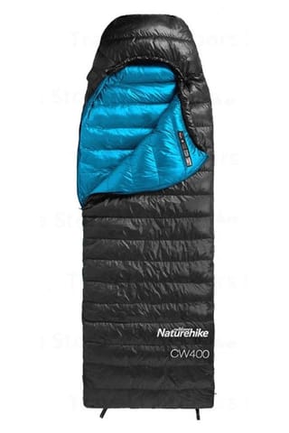 ⁨śpiwór cw400 envelope l duck down nh18c400-d-black NATUREHIKE⁩ w sklepie Wasserman.eu