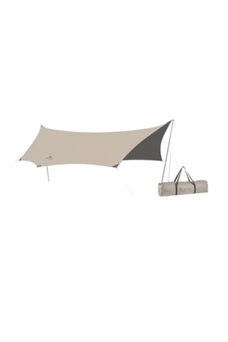 ⁨Tarp glacier awning canopy s nh19tm004-khaki NATUREHIKE⁩ w sklepie Wasserman.eu