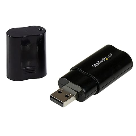 ⁨StarTech.com USB Stereo Audio Adapter External Sound Card⁩ at Wasserman.eu