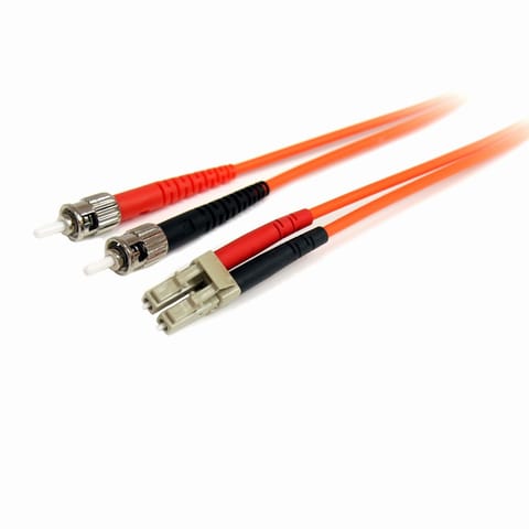 ⁨StarTech.com 2m Fiber Optic Cable - Multimode Duplex 62.5/125 LSZH Fiber Jumper Cord - LC/ST⁩ at Wasserman.eu