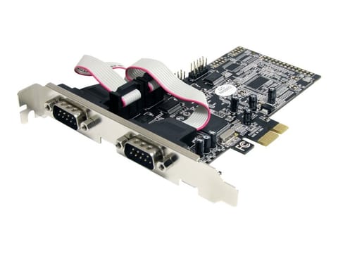 ⁨StarTech.com 4 Port Native PCI Express RS232 Serial Adapter Card with 16550 UART⁩ at Wasserman.eu