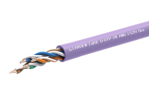 ⁨Lanview CAT5e U-UTP network cable⁩ w sklepie Wasserman.eu