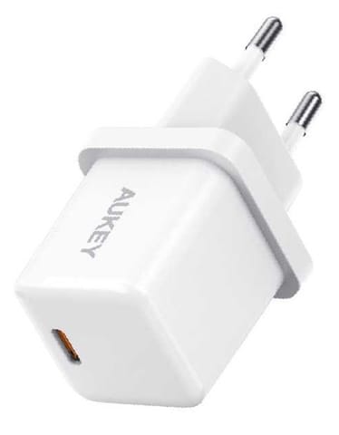 ⁨PA-F5 OEM White Mini ładowarka sieciowa 1xUSB-C 20W PD Power Delivery⁩ w sklepie Wasserman.eu