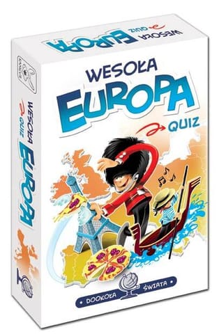 ⁨Gra Edukacyjna "Dookoła Świata. Wesoła Europa." Poznawanie Kontynentu⁩ w sklepie Wasserman.eu