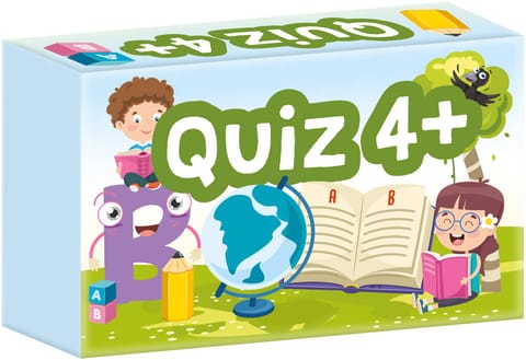 ⁨Gra Edukacyjna "Quiz 4+ Mini" Zagadki Rysunkowe Quiz Wiedzy Karty Pytania⁩ w sklepie Wasserman.eu