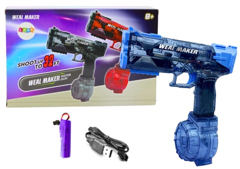 ⁨Electric water gun blue⁩ at Wasserman.eu