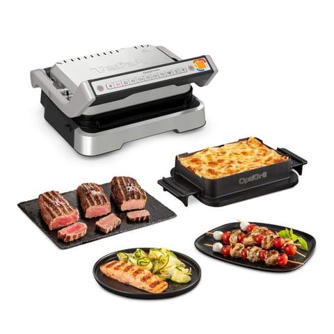 ⁨Grill elektryczny TEFAL GC 774D30 OptiGrill⁩ w sklepie Wasserman.eu