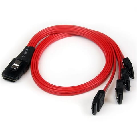 ⁨8087 TO 4X SATA REVERSE CABLE/.⁩ w sklepie Wasserman.eu