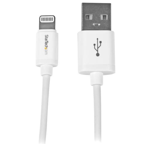 ⁨StarTech.com USBLT1MW kabel Lightning 1 m Biały⁩ w sklepie Wasserman.eu