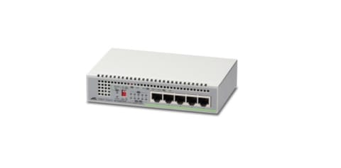 ⁨Allied Telesis AT-GS910/5-50 Unmanaged Gigabit Ethernet (10/100/1000) Grey⁩ at Wasserman.eu