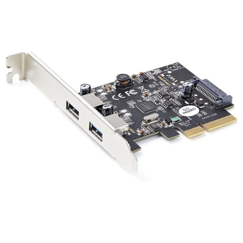 ⁨USB 3.2 GEN 2 PCIE CARD/TYPE-A 10GBPS PCI EXPRESS X2⁩ at Wasserman.eu