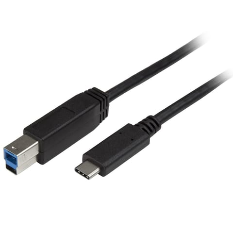 ⁨StarTech.com USB-C to USB-B Cable - M/M - 2 m (6 ft.) - USB 3.0⁩ at Wasserman.eu