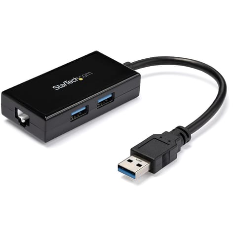 ⁨USB 3.0 NETWORK ADAPTER + HUB/IN⁩ w sklepie Wasserman.eu