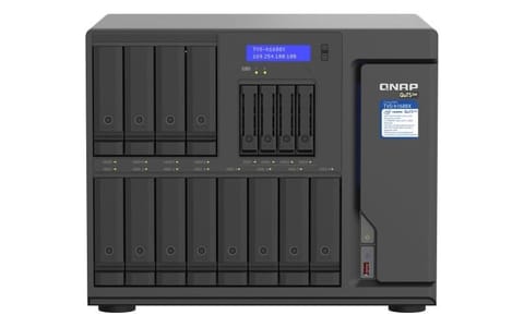 ⁨QNAP TVS-h1688X NAS Tower Ethernet LAN Black W-1250⁩ at Wasserman.eu