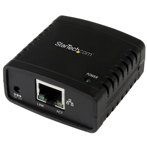 ⁨StarTech.com PM1115U2 serwer druku Ethernet LAN Czarny⁩ w sklepie Wasserman.eu