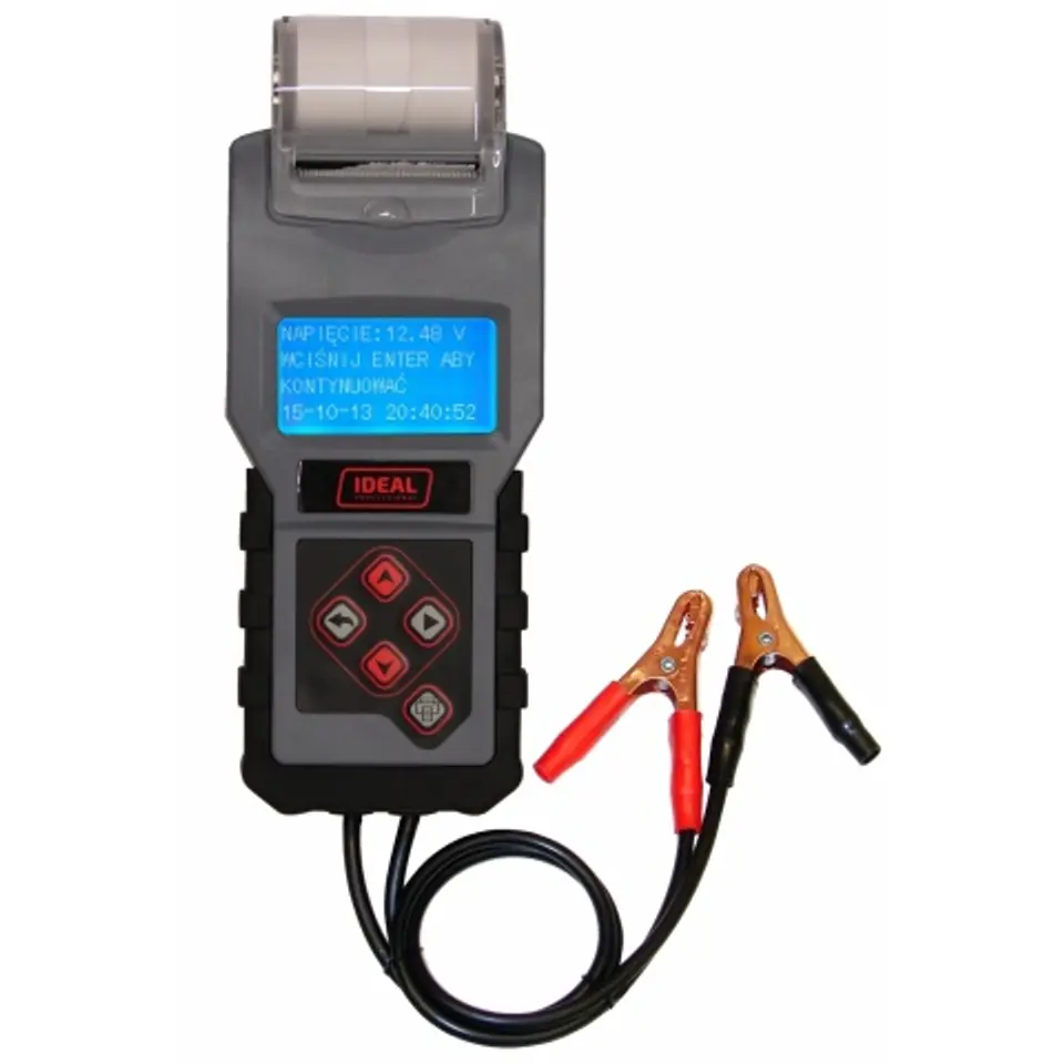 ⁨TESTER AKUMULATORÓW Z DRUKARKĄ BDT4000 IDEAL⁩ w sklepie Wasserman.eu