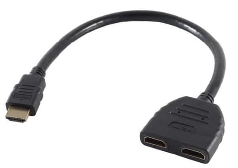 ⁨MicroConnect HDMI 19M - 2X HDMI 19F⁩ w sklepie Wasserman.eu