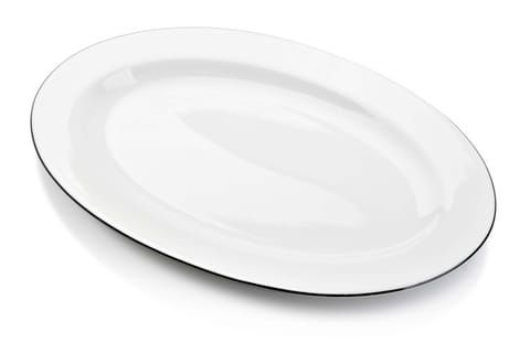 ⁨SIMPLE Oval platter 22,2x31,7cm⁩ at Wasserman.eu