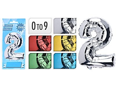 ⁨Balloon 35cm foil CYFRY⁩ at Wasserman.eu
