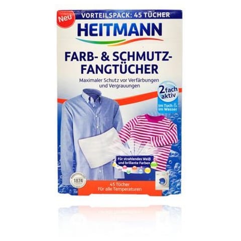 ⁨HEITMANN Colour Capture Wipes 45pcs⁩ at Wasserman.eu