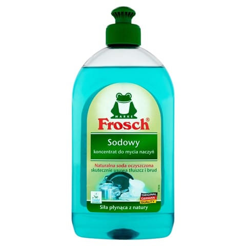 ⁨FROSCH 500ml Koncentrat sodowy do mycianaczyń⁩ w sklepie Wasserman.eu