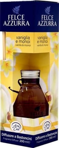 ⁨FELCE AZURRA patyczki zapachowe 200ml Vanilla&Monoi⁩ w sklepie Wasserman.eu