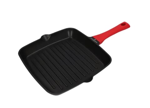 ⁨ZWIEGER OBSIDIAN Frying pan 28cm grill non-stick GREBLON C3⁩ at Wasserman.eu