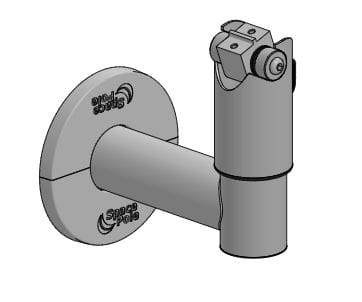 ⁨Ergonomic Solutions Arm 120mm with Flange Cover⁩ w sklepie Wasserman.eu