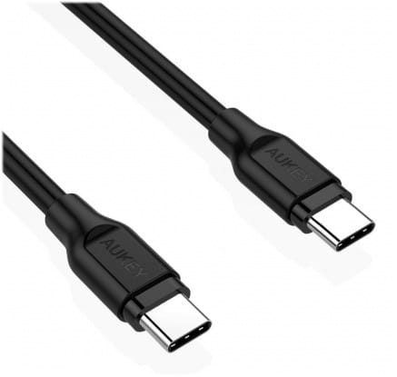 ⁨Cable CB-CC1P OEM PVC Power Delivery PD USB C - USB C | 1m | 5 Gbps | 3A | 60W PD | 20V⁩ at Wasserman.eu