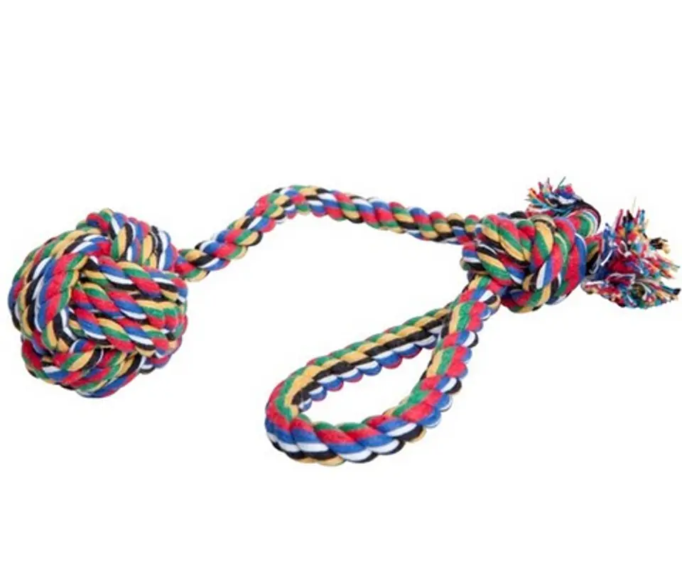 ⁨Dingo Ball of string multicolor with handle⁩ at Wasserman.eu