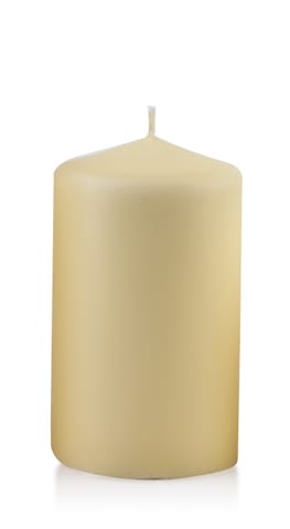 ⁨Świeca CLASSIC CANDLES walec średni 8xh14cm kremowa⁩ w sklepie Wasserman.eu