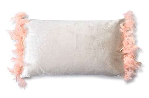 ⁨LORETA BEIGE Poduszka 50x30cm pióra⁩ w sklepie Wasserman.eu