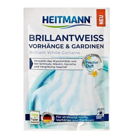 ⁨HEITMANN Wybielacz do firanek i zasłon50g⁩ w sklepie Wasserman.eu