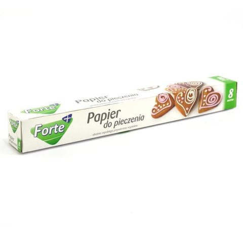 ⁨FORTE Papier do pieczenia 8m box⁩ w sklepie Wasserman.eu