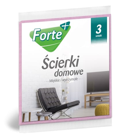 ⁨FORTE Ścierki domowe 3szt⁩ w sklepie Wasserman.eu