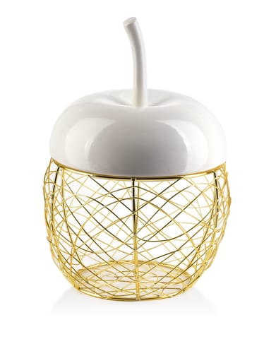 APPLE Koszyk z pokrywką 16x17xh24cm w sklepie Wasserman.eu
