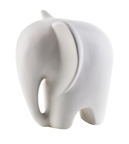 MIA WHITE Figura słoń 15x13xh16,4cm w sklepie Wasserman.eu